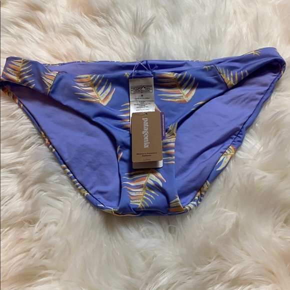 Patagonia Other - Patagonia Palms of my Heart Violet Bikini Bottom